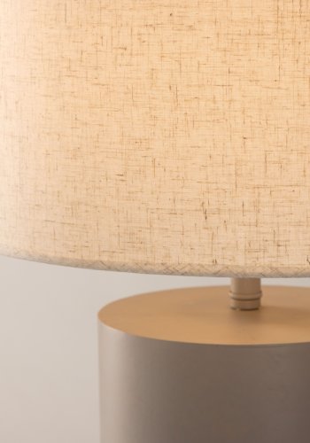 VIND KOLLEKSJON Ume x Josefin Lustig gulvlampe - lys gr lin og gr jern