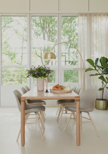 ZUIVER Bue gulvlampe - messing metall