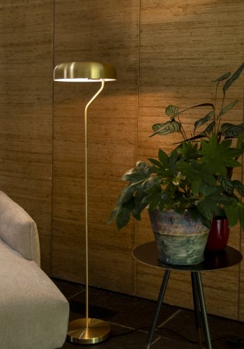 DUTCHBONE Eclipse Stehleuchte - Messingeisen