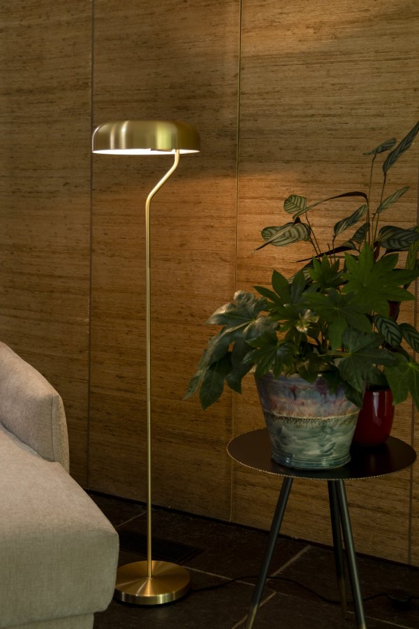 DUTCHBONE Eclipse Stehleuchte - Messingeisen