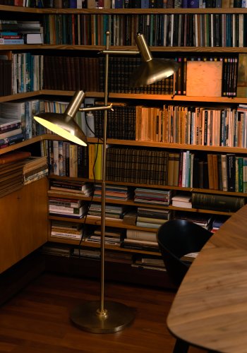 DUTCHBONE Karish Stehleuchte - Messingeisen