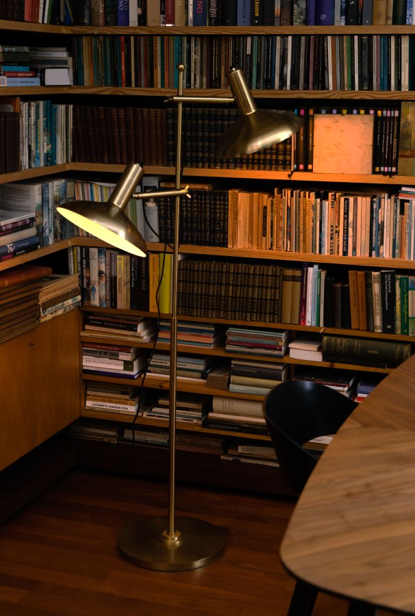 DUTCHBONE Karish Stehleuchte - Messingeisen