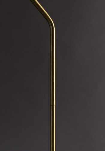 DUTCHBONE Eclipse Stehleuchte - Schwarz und Messingeisen