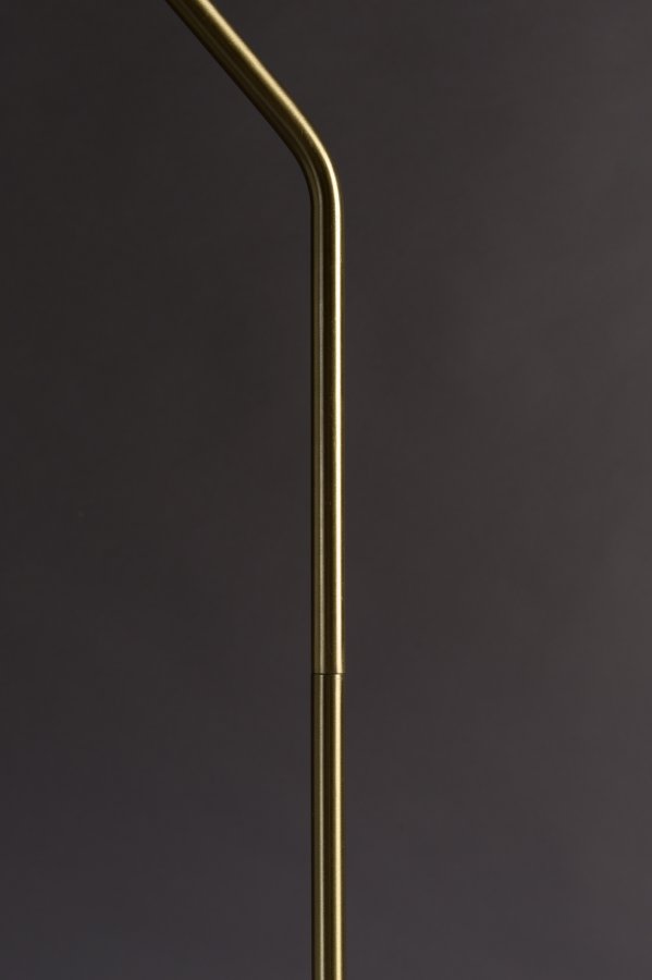 DUTCHBONE Eclipse Stehleuchte - Schwarz und Messingeisen