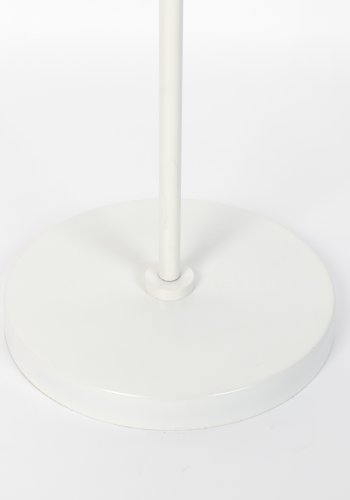 WHITE LABEL LIVING Cage gulvlampe - hvit aluminium