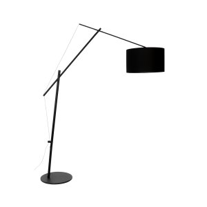 WHITE LABEL LIVING Golvlampa Tokio Black