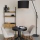 WHITE LABEL LIVING Tokio gulvlampe - svart jern