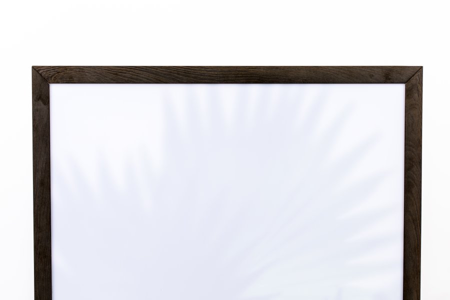 ZUIVER Grow XL gulvlampe - glass og sort tre