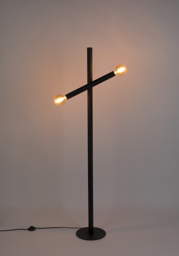 ZUIVER Hawk gulvlampe - svart jern