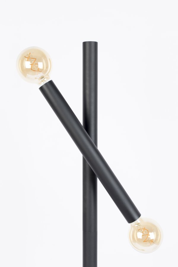 ZUIVER Hawk gulvlampe - svart jern