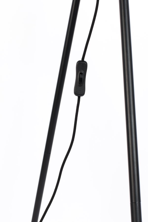 ZUIVER Sien gulvlampe - naturlig rotting og brun valntt finish