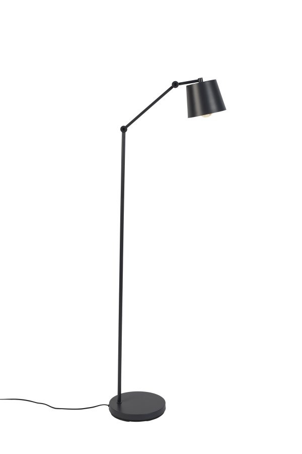 WHITE LABEL LIVING Hajo gulvlampe - gr jern