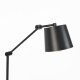 WHITE LABEL LIVING Hajo gulvlampe - gr jern