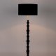ZUIVER Totem gulvlampe - sort aluminium