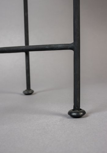 DUTCHBONE Kari gulvlampe - svart jute og jern