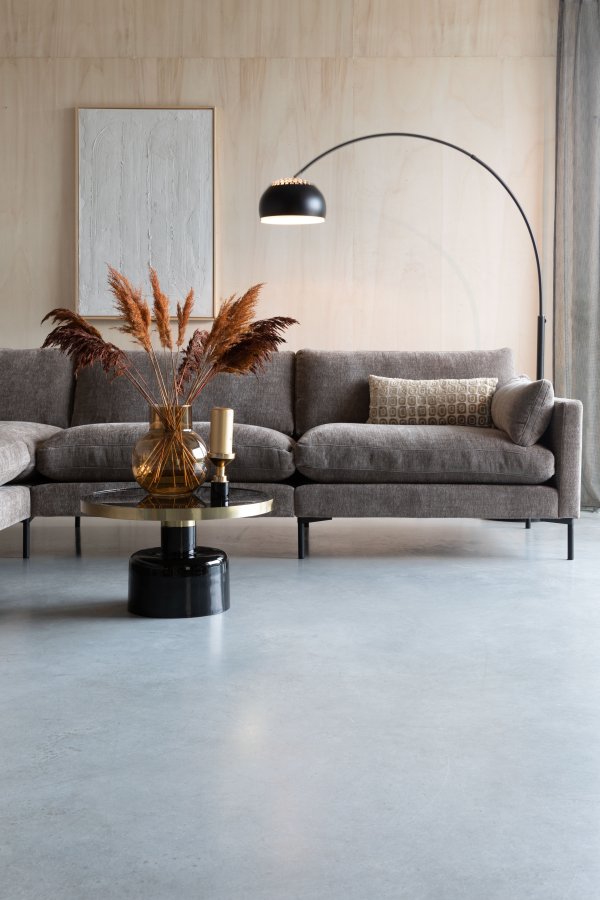 ZUIVER Bue gulvlampe - svart metall