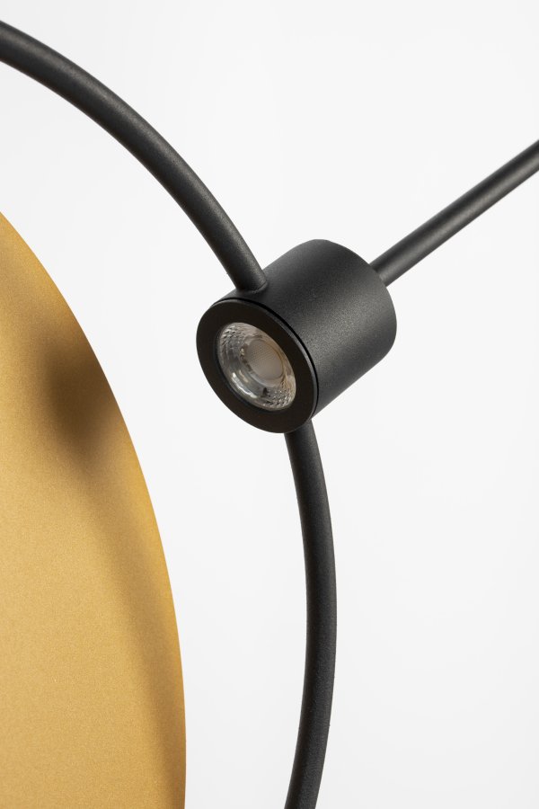 ZUIVER Sirius gulvlampe - svart jern