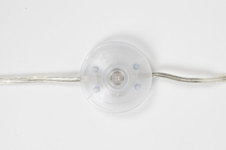 WHITE LABEL LIVING Anshin Smoke gulvlampe - grtt glass