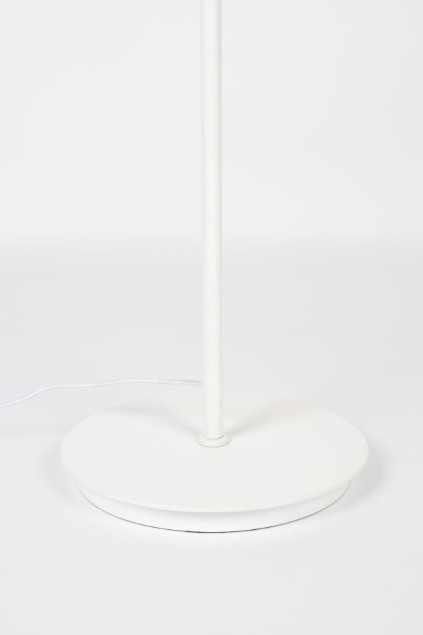 WHITE LABEL LIVING Shem gulvlampe - hvitt jern