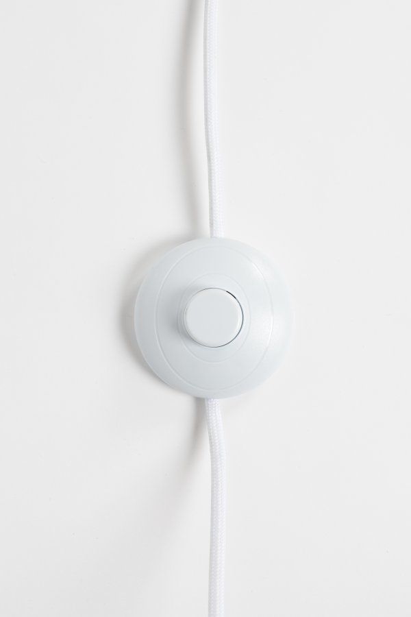 WHITE LABEL LIVING Shem gulvlampe - hvitt jern