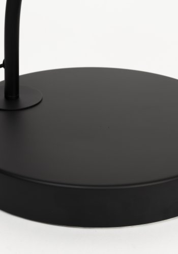 WHITE LABEL LIVING Martine gulvlampe - sort metall