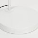 WHITE LABEL LIVING Martine gulvlampe - hvit metall