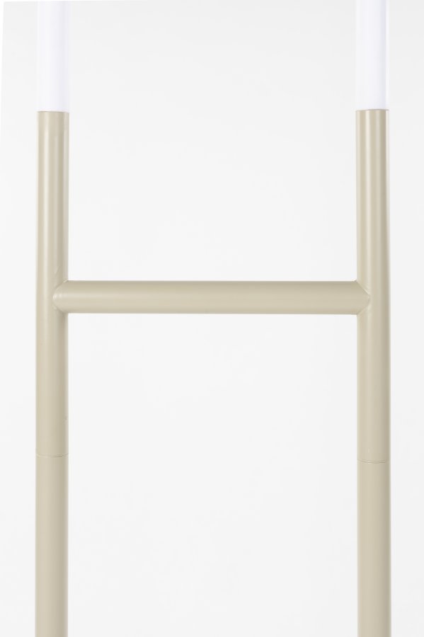 ZUIVER Arch gulvlampe - akryl og beige metall