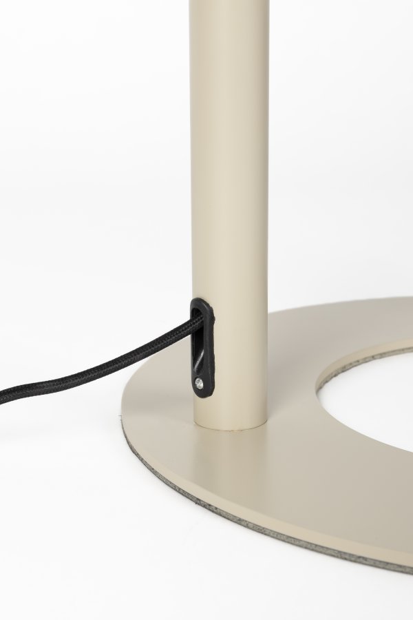 ZUIVER Arch gulvlampe - akryl og beige metall