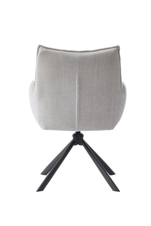 Select Marilla III svingstol, m. armlener - lin polyester