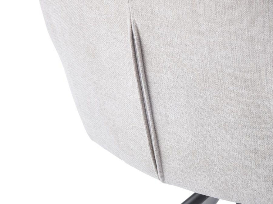 Select Marilla III svingstol, m. armlener - lin polyester