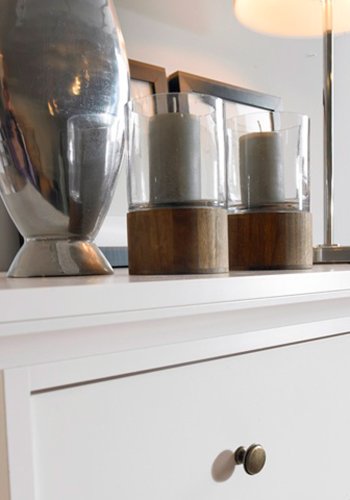 
TVILUM paris kommode - hvid laminat, 4 skuffer
