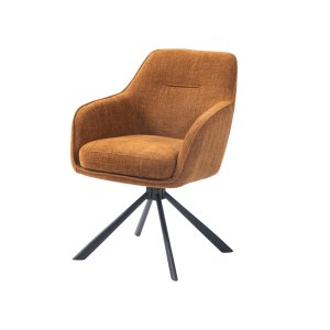 Vlj Avola III snurrstol, w. armstd - rost polyester