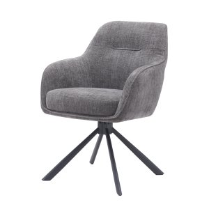 Select Avola III snurrstol, med armstd - grafitpolyester