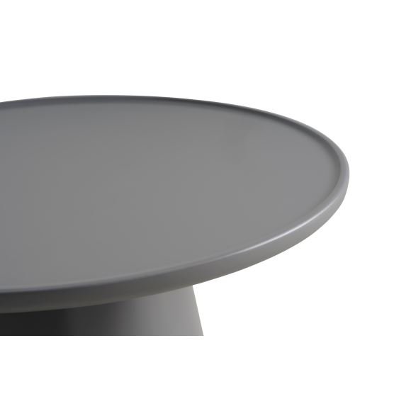 Fraser sofabord, rundt - gr MDF (60)