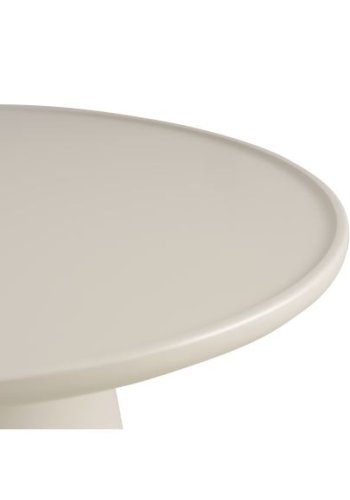 Fraser sofabord, rundt - sandfarget MDF (60)