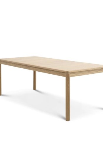 Sydney spisebord - naturlig eikefiner og naturlig eik (95x220)