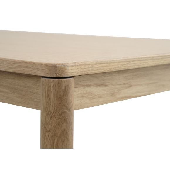 Sydney spisebord - naturlig eikefiner og naturlig eik (95x220)
