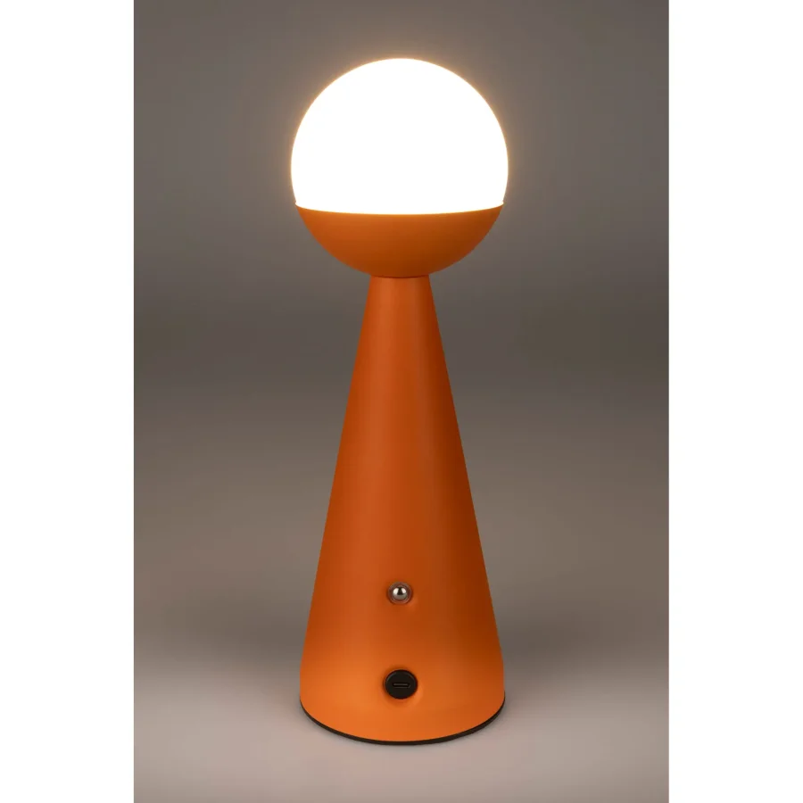 ZUIVER Bordslampa Bello Orange