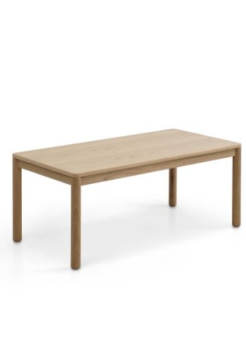 Sydney soffbord, rektangul&auml;rt - naturlig ekfaner och ek (120x60)