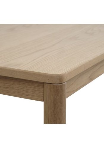 Sydney soffbord, rektangul&auml;rt - naturlig ekfaner och ek (120x60)