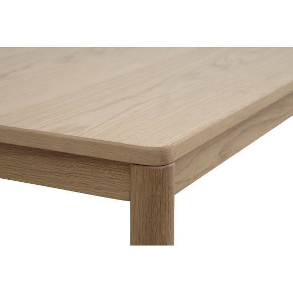 Sydney soffbord, rektangul&auml;rt - naturlig ekfaner och ek (120x60)