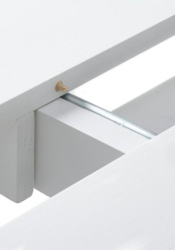 Nola spisebord, m. till�gsplade - hvid egefin�r (�120-167)