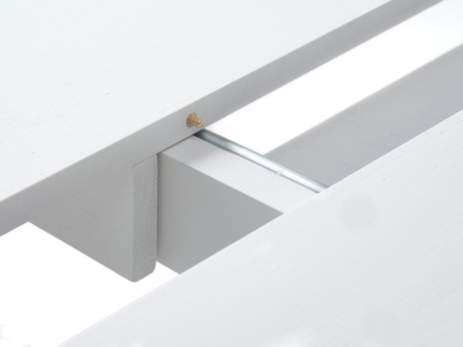 Nola spisebord, m. till�gsplade - hvid egefin�r (�120-167)