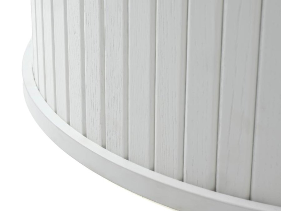 Nola spisebord, m. till�gsplade - hvid egefin�r (�120-167)