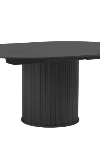 Nola spisebord, m. udtrk - sort egefinér (120-167)