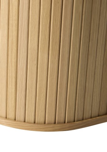 UNIQUE FURNITURE Nola spisebord, m. till�gsplade, oval - natur egetr� (95x180-230)