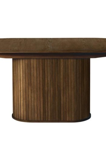 UNIQUE FURNITURE Nola spisebord, m. till�gsplade, oval - r�gfarvet egetr� (95x180-230)