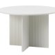 Palma spisebord, rund - greige MDF (110)