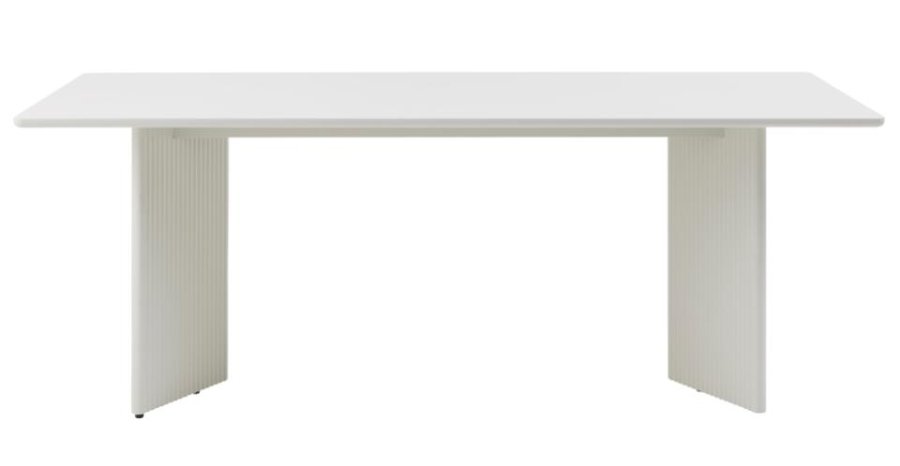 Palma spisebord, rektangulr - greige MDF (90x200)