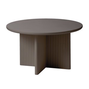UNIQUE FURNITURE Palma sofabord, rund - taupe MDF (�80)